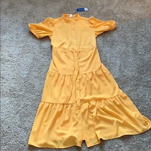 Popsugar Yellow Maxi Dress (NEW WITH TAGS)